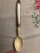 PETITE CUILLERE A BOUILLIE ARGENT FOURRE ANNEE 1900