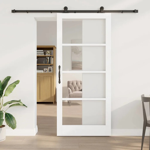 Porte coulissante orkdal bois - porte,