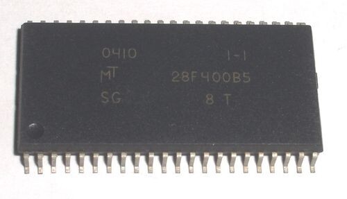 Mt28f400b5sg flash - 1,