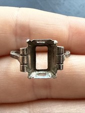 Ancienne Bague En Argent