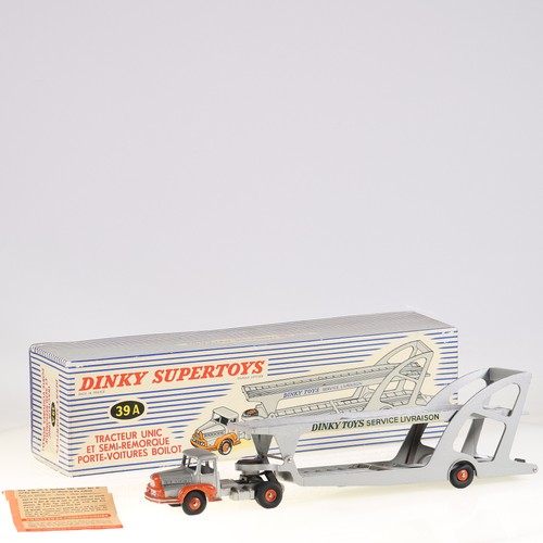 Dinky toys 39a unic tracteur - toys,