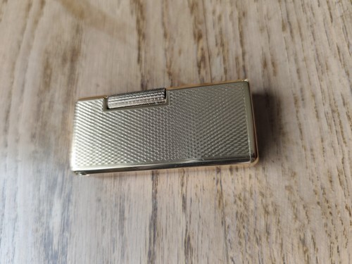 Briquet gaz plaqué or - gaz,