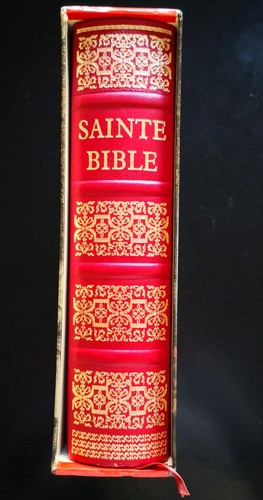 Sainte bible chanoine - sainte,