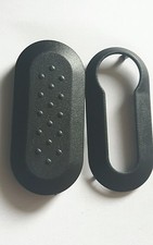 Cache NOIR Pour Coque de Clé Plip Télécommande FIAT 500 Abarth Evo Panda Punto 