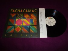 LP PACHACAMAC / COLORES / WEA EUROPE PRESS LATIN FOLK 1985