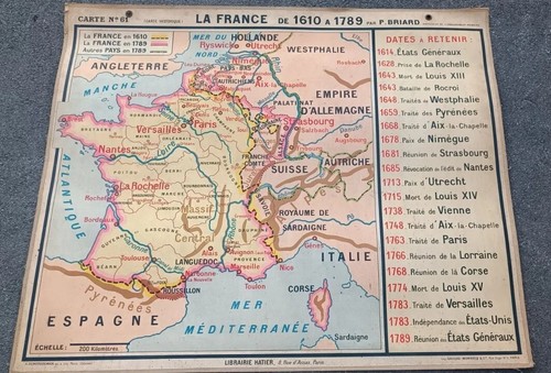 Carte scolaire hatier type - carte,