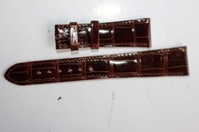 PATEK PHILIPPE Bracelet montre brun 20 mm (33261)