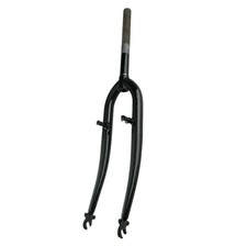 Fourche vtt acier noire - vtt,
