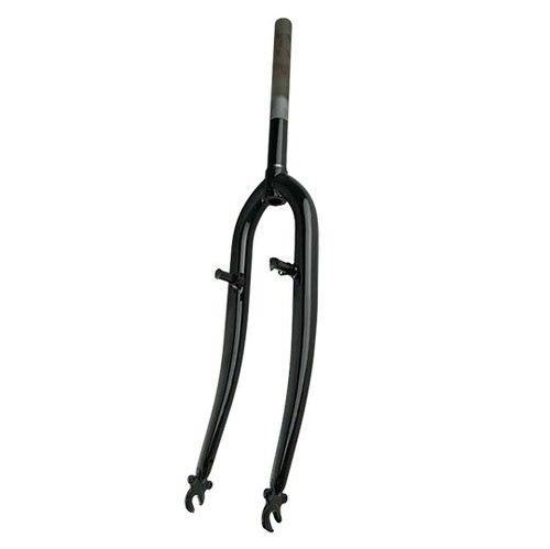 Fourche vtt acier noire - vtt, 26"