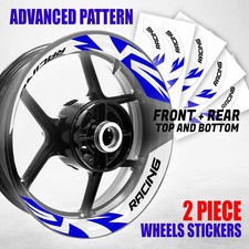 S09W Blue 2-PIECE Decals Wheel