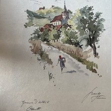 Epreuve artiste aquarelle - epreuve, d’artiste