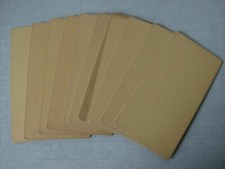 Lot de 10 anciens cartons de