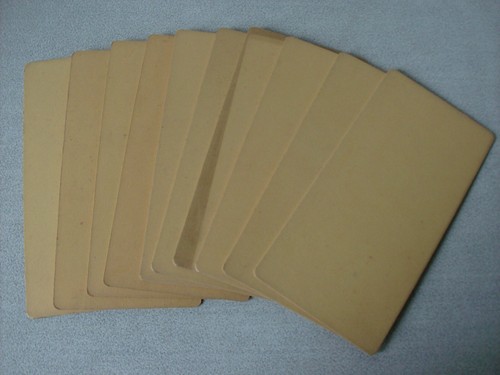 Lot anciens cartons de - 10,