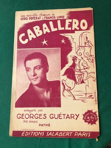 Partition caballero georges - caballero,