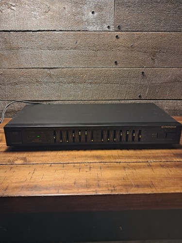 Pioneer graphic equalizer - pioneer,