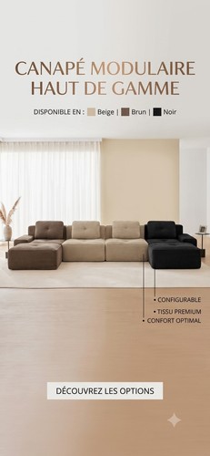 Canapé modulaire quatre - modulaire,,