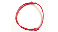 Bracelet fil rouge Kabbale cordon réglable Porte Bonheur.