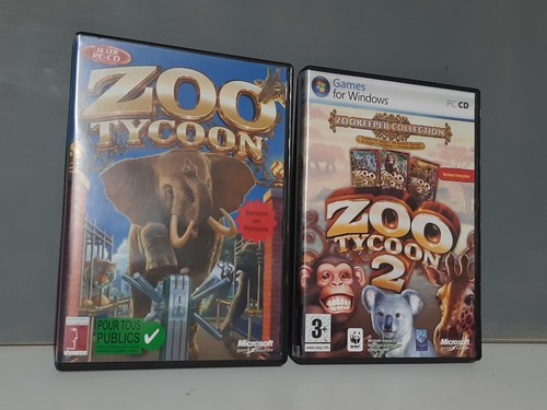 Lot jeu zoo tycoon - pc,