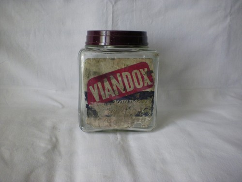 Pot verre viandox - verre,