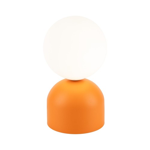 Lampe table verre métal - verre,