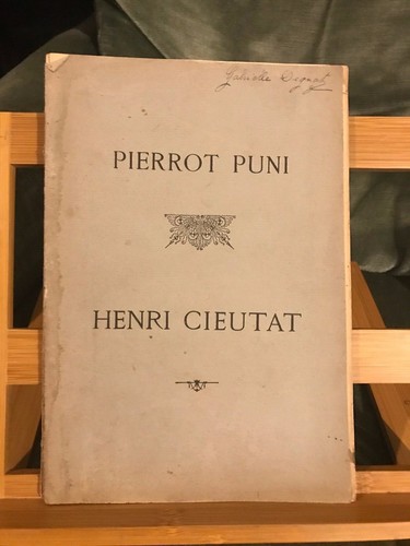 Henri cieutat pierrot puni - cieutat,