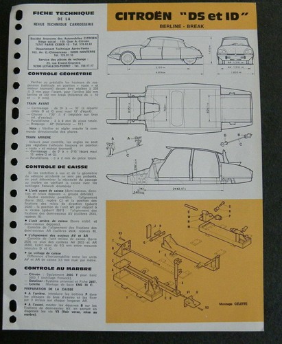 Fiche technique automobile