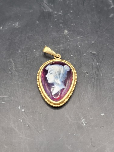Pendentif limoges 3 gr - 3,