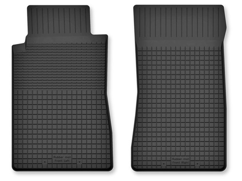 Tapis avant caoutchouc bac