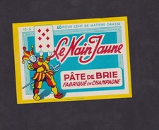 Ancienne  étiquette Fromage