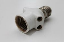 Ancienne Douille En Porcelaine