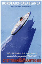Affiche poster bordeaux - affiche,