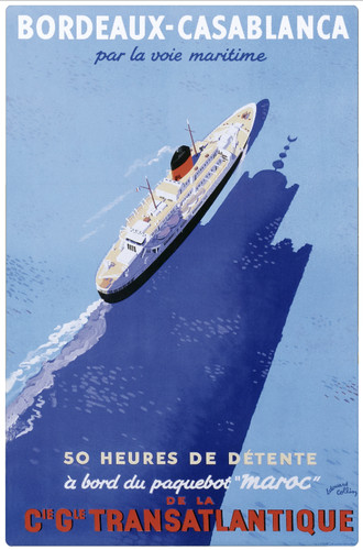 Affiche poster bordeaux - poster,