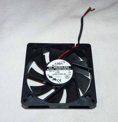 Ventilateur 12v 80x15mm - ventilateur, pc