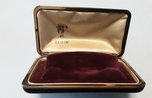 Boite ecrin montre elgin - montre,
