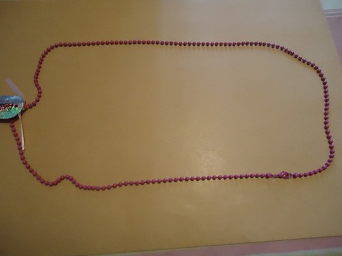 Collier petites perles roses - collier,