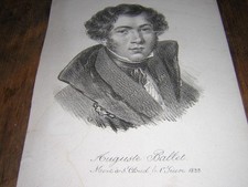 1825.gravure portrait Auguste