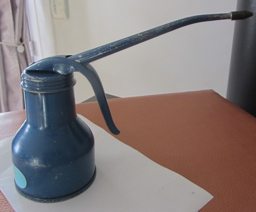 Ancienne burette huile - ancienne,