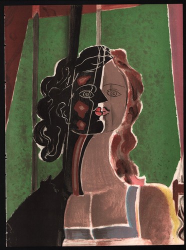 Braque cubist print verve - cubist,