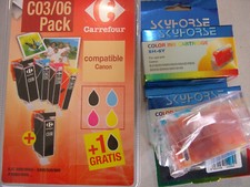 LOT DE cartouches imprimante CANON BJC3000/6000 IP3000/4000                 2074