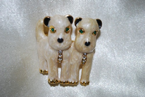 Twin dogs pin terrier beagle - dogs,