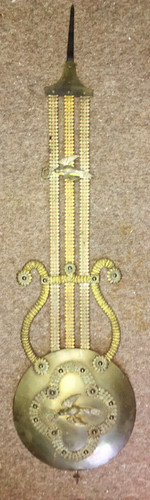 Balancier lyre comtoise - balancier,