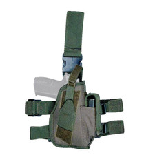 STF03 - Holster de cuisse "Mil-Tec" Vert (Légion Etrangère & Armées)