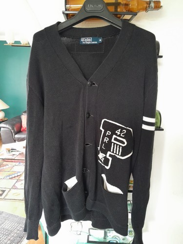 Cardigan men black - m, ralph