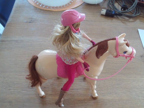 Poupée barbie son cheval - barbie,