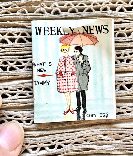 Mini magazine poupée tammy - poupée,