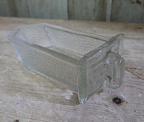 Ancien petit tiroir verre - ancien,