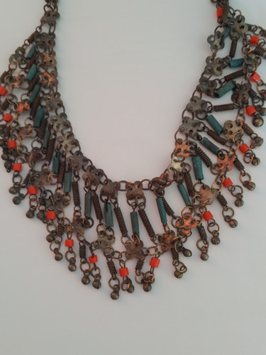 Ancien collier ethnique - , pour