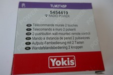 Yokis télécommande murale 2 touches radio Neuf 5454419 TLM2T45P