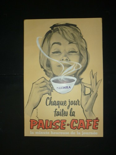 Ancienne affiche chaque - ancienne,