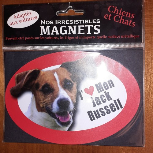 Magnets chiens aime mon - j'aime, jack